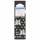 Réduction filetées prevost mâle conique (r 3/8)/ femelle cylindrique (g 1/4) - la paire - a4 3814p2