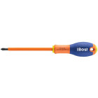 Tournevis BOST - Lame cruciforme Phillips Expert isolé 1000V - PH1 X 100 mm - 626140