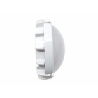 Applique murale led p16 12w ip65 blanc - couleur eclairage : au choix