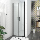 Pack paroi de douche 90x200 cm + receveur de douche a carreler 90x160 recoupable Aurlane - PACF088