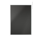 Paroi de douche 140x200cm verre fumé - profilé + barre plafond finition chrome - freedom 2 smoked Aurlane - PACF388