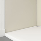 Pack panneaux muraux wall'it ivoire - 90x120x210cm + 2 profilés de finition chrome + 1 profilé d'angle chrome Aurlane - PACP264
