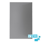 Lot de 10 panneaux muraux pour salle de bains en aluminium gris - 120x210cm - wall'it Aurlane - PACP292