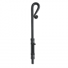 Verrou douille hyper renforcé à visser bourg mermier - 16x400 mm - noir - 461402