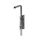 Verrou bourg mermier douille hyper renforcé - 16 x 500 mm - zingué blanc - m-458503