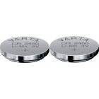 Pile lithium 3v 570mah cr2450 varta - blister de 2 - 6450101402