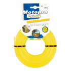 Fil rond 50m diametre 3 mm jaune motopro pour tete de debroussailleuse., prdfe50x30rdj