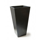 Jardiniere sonata 70cm de hauteur en materiaux recycles, avec drainage, prgompf302