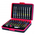 Lot de 6 jeux de 71 embouts de vissage 1/4 promac - bc-71/6