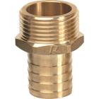 Raccord laiton cannele male 1"1/4 sortie 30mm, prr114mx30