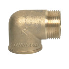 Raccord laiton coudé 1" M/F, PRRCMF1