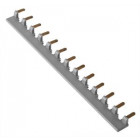 Peigne d alimentation 13 modules Phase Gris Unibis