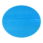 Bâche solaire de piscine ronde diamètre 488 cm polyéthylène bleu helloshop26 03_0006680