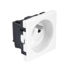 Mécanisme de Prise 2P + T 16 A 250 V CA blanc brillant série CASUAL Debflex
