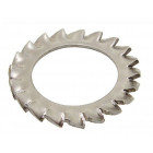 Boite de 100 rondelles éventail acton à dentures extérieure - inox  - ø 10mm - inox a2 - 6451310