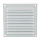 Grille à persienne moustiquaire 436M RENSON 150 x 150 mm - Blanc - 44415156