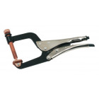 Pince etau serre-joint a vis sam - 21410