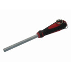 Clé à douille emmanchée bimatiere 6 pans 6 mm avec clip inox fme SAM - 291T6FME