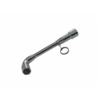 Clé à pipe debouchee 6/6 pans 10 mm SAM - 94SD10FME