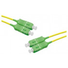 Jarretiere optique duplex monomode - scapc/lc - 10m