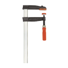 Presse à vis fonte et acier TGR - BESSEY - poignée bois - serrage 250 mm - saillie 100 mm - Rail 30x8 mm - TGR25