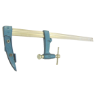 Serre joint charpentier URKO - serrage 400mm - saillie 120mm - rail 35x8mm - 4003J