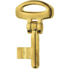 Clé rabattable courte 47.5mm HOPPE F71 laiton poli - 1935764