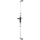 Serrure multipoints Multireverso TIRARD pour volet et porte garage - Alu blanc - Carré 7 Profil EU - WG591010Q