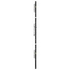 Serrure 3 points TF3 à relevage 39mm STREMLER Axe 24 U24x6mm inox - pêne 1/2 tour perroquet - 6570.39.C