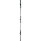 Serrure 3 points Multiblindo Inox ISEO pêne réversible - Têtière U 1860x24x6 - Axe 30 - 795101302