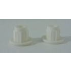 Bouchon femelle blanc - Ø15 pour HB130