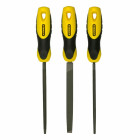 Limes batardes 150mm - jeu de 3pieces - 0-22-445