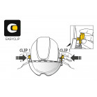 Visière de protection vizir petzl - pour casque vertex + strato - a015aa00