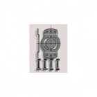 Support volet roulant d50 csi entraxe 44