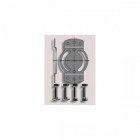 Support volet roulant d50 csi entraxe 48