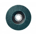 10 disques lamelles lamdisc convex d.180x22,23mm grain 80 support fibre