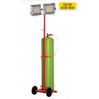 Chauffage radiant mobile gaz butane ou propane 8400w Solor8500msa