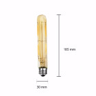 Ampoule led e27 cob filament t30 4w 220v 360 dimmable - couleur eclairage au choix