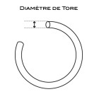 Joints toriques metriques de 3 a 51 mm - dtail : tore 3 - 33 x 39
