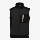 Veste sans manches DIADORA Softshell - Carbon tech - Taille 4XL - Gris - 702.175343 75135