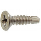 Boîte 200 vis auto-perceuses tête fraisée pozidrive acton - pz4.8 x 50 mm - 624324.8x50