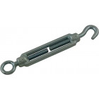 Tendeur à cage standard acier zingué 1 oeil / 1 crochet Ø10 mm VISO - TOC10E Tendeur à cage standard acier zingué 1 oeil / 1 crochet Ø10 mm VISO - TOC10E