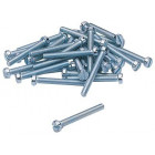 Vis métaux lennie tête cylindrique fendue - ø6x10 - boite de 200 - vmcf0601002b