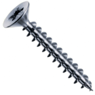 Vis MUSTAD Panelvit Tête cylindrique Pozidriv - Filetage total - Zingué Blanc - Ø2.5x10mm - Boite de 500 - PVACZP250100C8C