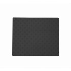 Dalle podotactile caoutchouc VISO - 810 x 620 x 7 mm - noire - POD81NR
