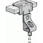 Attache de bord de tôle WALRAVEN BRITCLIPS - FC8 ICTM8 - 4-8 mm - Avec attache pour tige filetée - 50420809
