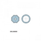 Adaptation roue et couronne octo 60 pour moteur neo