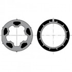 Roue + couronne mischler 60 (d50)