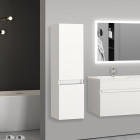 30x30x110(l*w*h)cm meuble salle de bain blanc meuble colonne salle de bain à suspendre