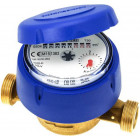 Compteur divisionnaire 110mm eau froide dn15 mâle mâle 3/4